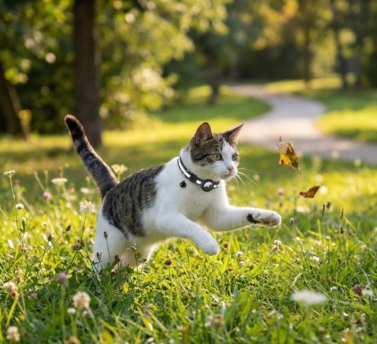 reflective waterproof AirTag holder collar